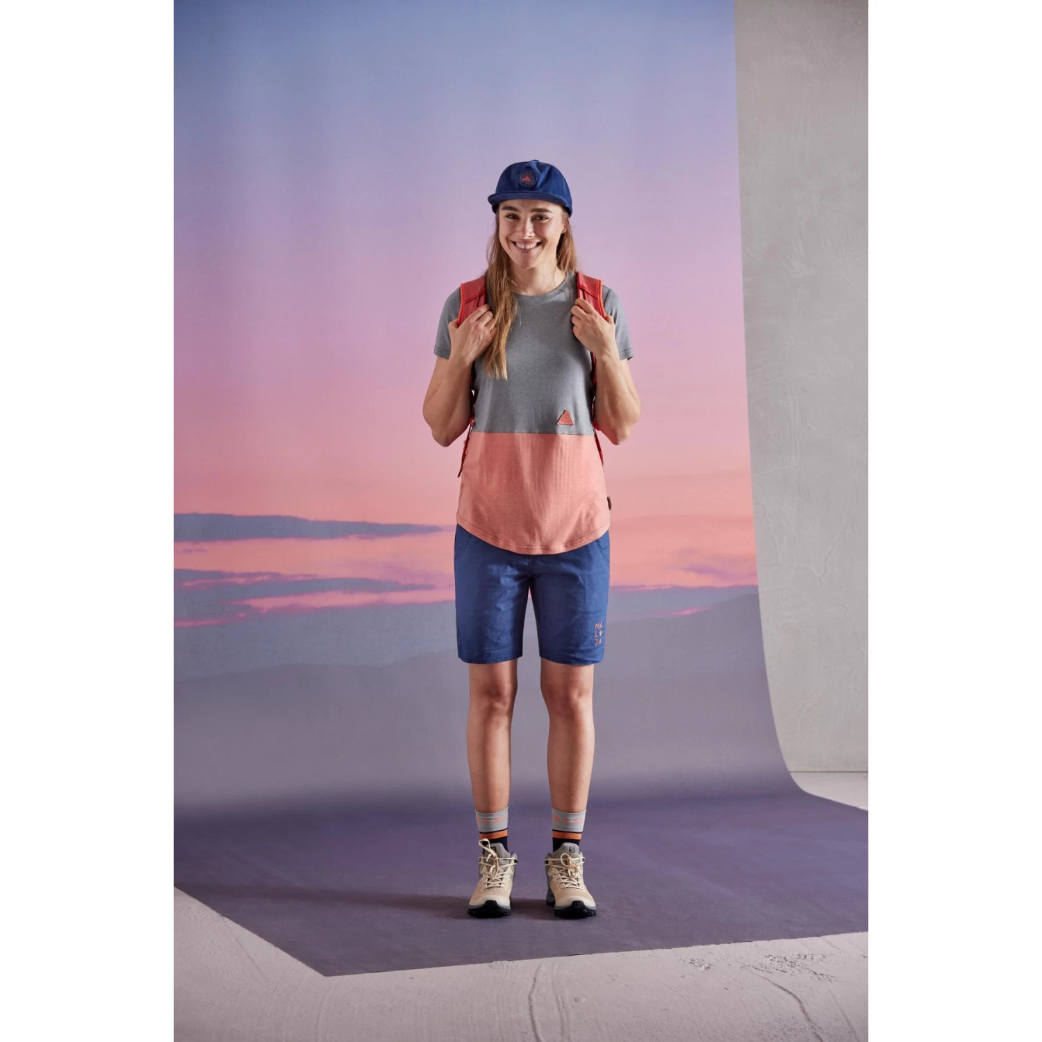 Maloja AlmenrauschM. Damen T-Shirt - Shade Rosewood 8662 3 Maloja AlmenrauschM. Damen T-Shirt - Shade Rosewood 8662 – Bild 3