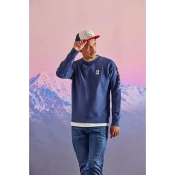 Maloja AvedinonM. Organic Sweat Shirt - Midnight 8581 -Maloja maloja avedinonm organic sweat shirt midnight 8581 1 1297527