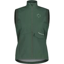 Maloja BärenkopfM. Nordic Hybrid Softshell Damenweste - Deep Forest 0550