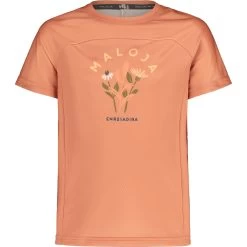Maloja BarbarakrautG. Kinder T-Shirt - Rosewood 8583