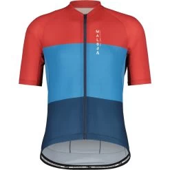 Maloja BarettiM. 1/2 Cycle Trikot - Midnight Multi 8618