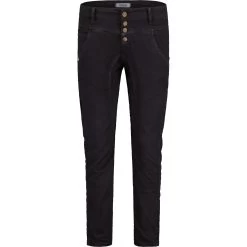 Maloja BeppinaM. Garment Dye Damenhose - Short - Moonless 0817