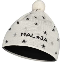 Maloja BergblumeM. Knit Mütze - Glacier Milk 8585