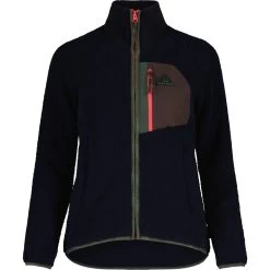 Maloja BirkenpilzM. Mountain Fleece Damenjacke - Midnight 8581
