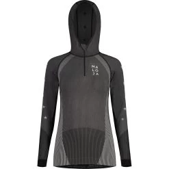 Maloja BlaumeiseM. Nordic Freeknit Damen Langarmshirt - Moonless 0817