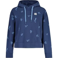 Maloja CadiniM. Organic Sweat Damen Kapuzenpullover - Midnight Velolove 8747