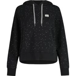Maloja CadiniM. Organic Sweat Damen Kapuzenpullover - Moonless Flying Hearts 8628