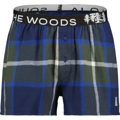 Maloja CaldaroM. Flanell Boxer Shorts - Midnight Multi 8618