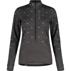Maloja CopperbeechM. Adventure Midlayer Damen Langarmshirt - Moonless 0817