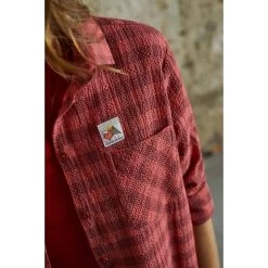 Maloja DonnerkogelM. Organic Cotton Damenbluse - Rosehip Check 8766 -Maloja maloja donnerkogelm 1413758 1
