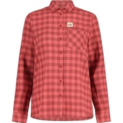 Maloja DonnerkogelM. Organic Cotton Damenbluse - Rosehip Check 8766