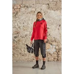 Maloja ElferkofelM. Dirt Damen Langarmshirt - Raspberry 0311 -Maloja maloja elferkofelm 1414076