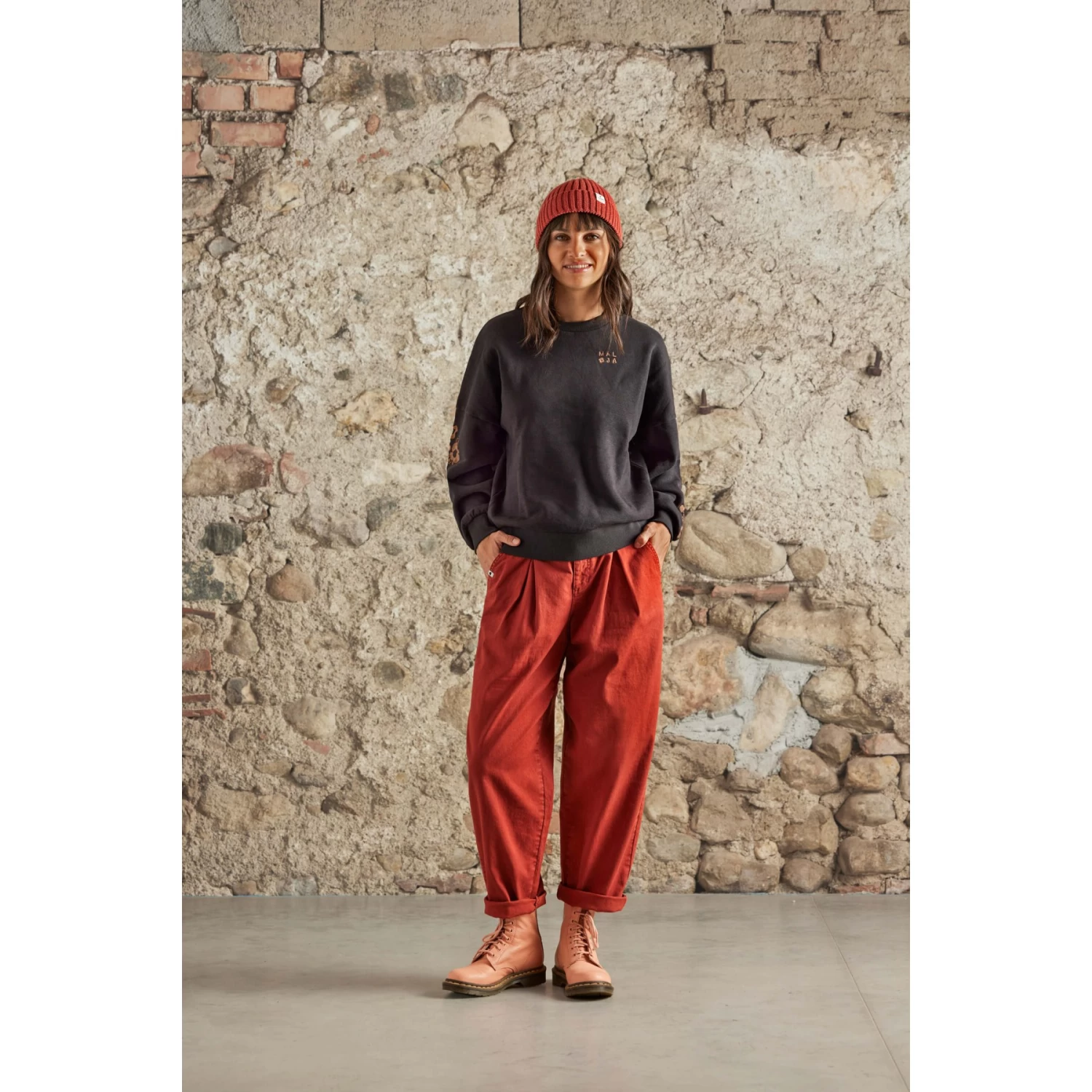 Maloja ElmseeM. Hemp Damen Sweat Shirt - Midnight 8581 3 Maloja ElmseeM. Hemp Damen Sweat Shirt - Midnight 8581 – Bild 3