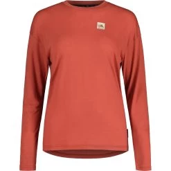Maloja ErlakogelM. Trail Damen Langarmshirt - Rosehip 8674