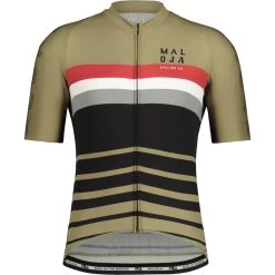 Maloja FurglerM. Roadbike Trikot - Oak Stripe 8763