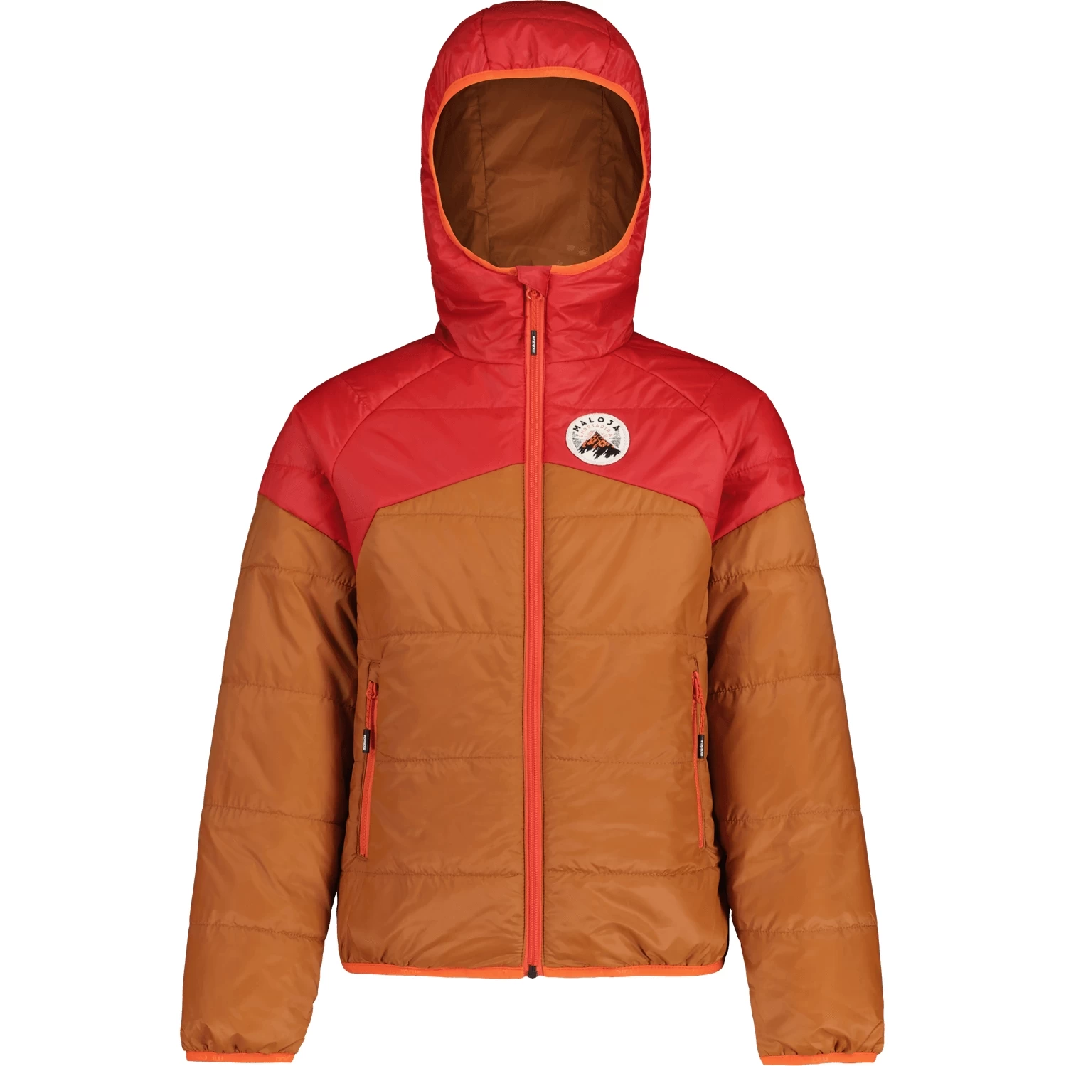 Maloja GenesioU. Alpine Wattierte Kinderjacke - Chestnut 8670 1 Maloja GenesioU. Alpine Wattierte Kinderjacke - Chestnut 8670