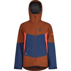 Maloja HallimaschM. Alpine Isolierte Jacke - Chestnut Multi 8684