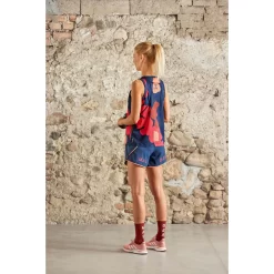 Maloja HolzrieseM. Trail Running Damen Tanktop - Midnight Primrose 8745 -Maloja maloja holzriesem 1415073