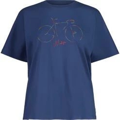 Maloja IseranM. Organic Cotton Damen T-Shirt - Midnight 8581