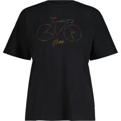 Maloja IseranM. Organic Cotton Damen T-Shirt - Moonless 0817