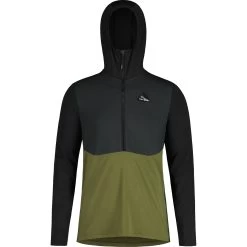 Maloja KalternM. Mountain Midlayer Hybrid Langarmshirt - Moss Multi 0562