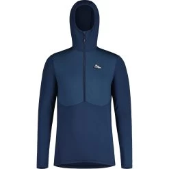 Maloja KalternM. Mountain Midlayer Hybrid Langarmshirt - Midnight 8581