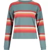Maloja KarrosterM. Heavy Cotton Damen Langarmshirt - Old Mint Stripe 8816