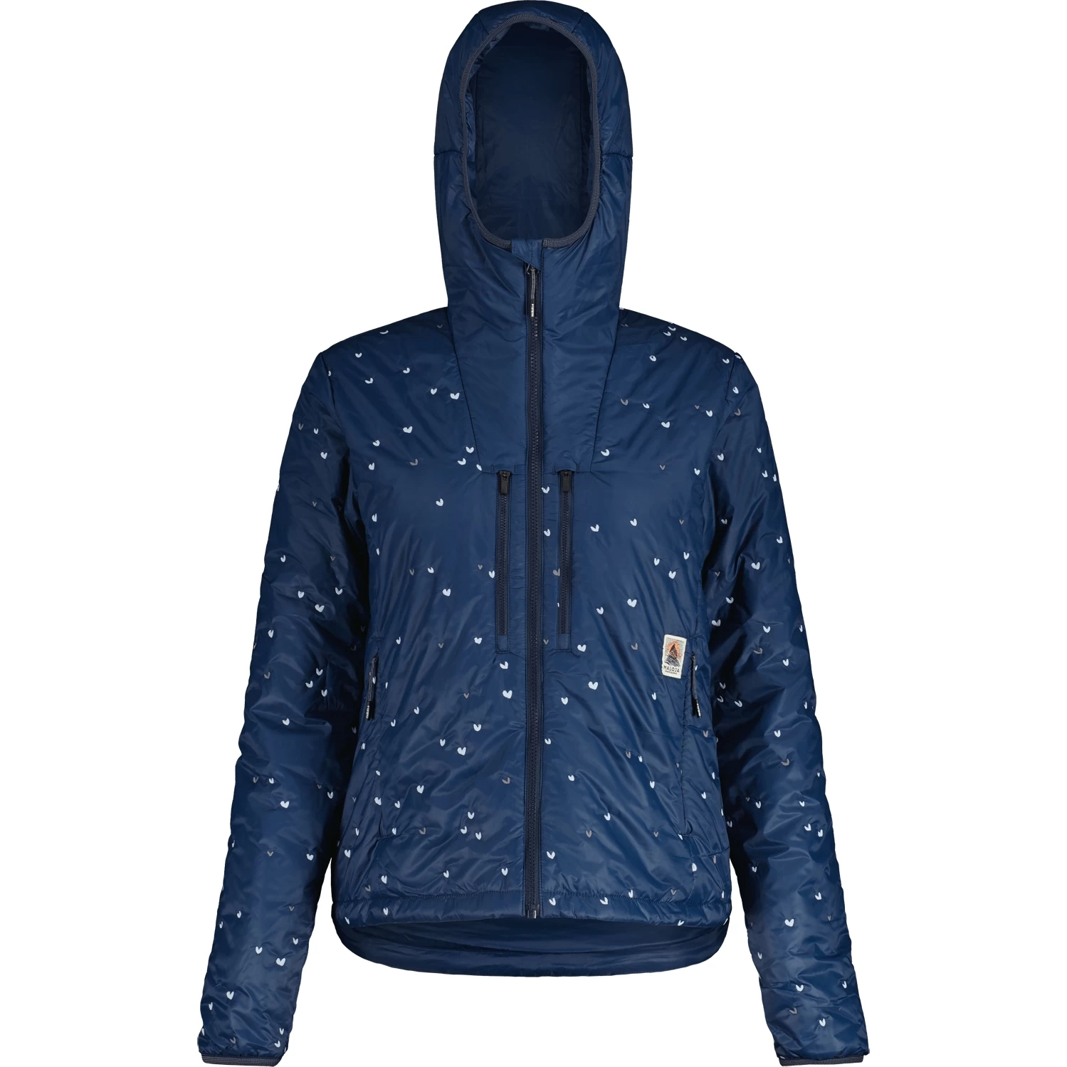 Maloja LocalitaM. Alpine Wattierte Damenjacke - Midnight 8581 1 Maloja LocalitaM. Alpine Wattierte Damenjacke - Midnight 8581