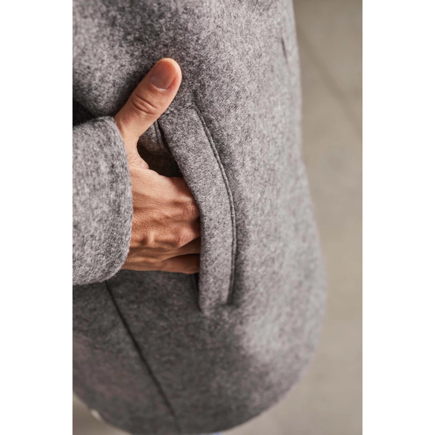 Maloja LupiciaM. Alpine Damen Wollmantel - Grey Melange 0114 7 Maloja LupiciaM. Alpine Damen Wollmantel - Grey Melange 0114 – Bild 7