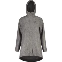 Maloja LupiciaM. Alpine Damen Wollmantel - Grey Melange 0114