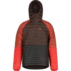 Maloja MacinM. Light Adventure ReDown Kapuzen Anorak - Chocolate Multi 8785