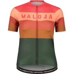 Maloja MadrisaM. Cycle Damentrikot - Fir Multi 8728