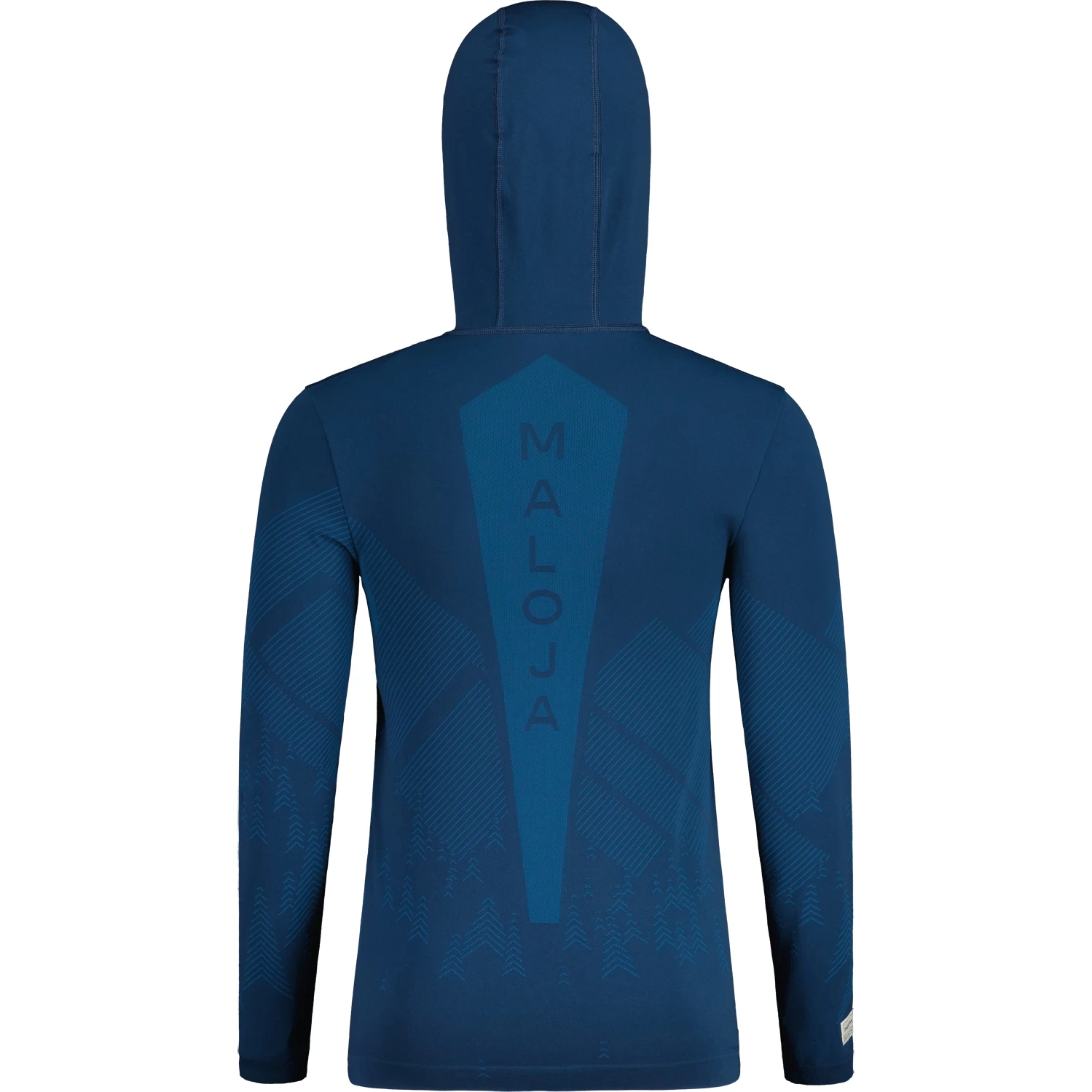 Maloja MauerseglerM. Nordic Freeknit Langarmshirt - Midnight 8581 2 Maloja MauerseglerM. Nordic Freeknit Langarmshirt - Midnight 8581 – Bild 2