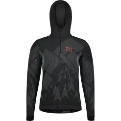 Maloja MauerseglerM. Nordic Freeknit Langarmshirt - Moonless 0817