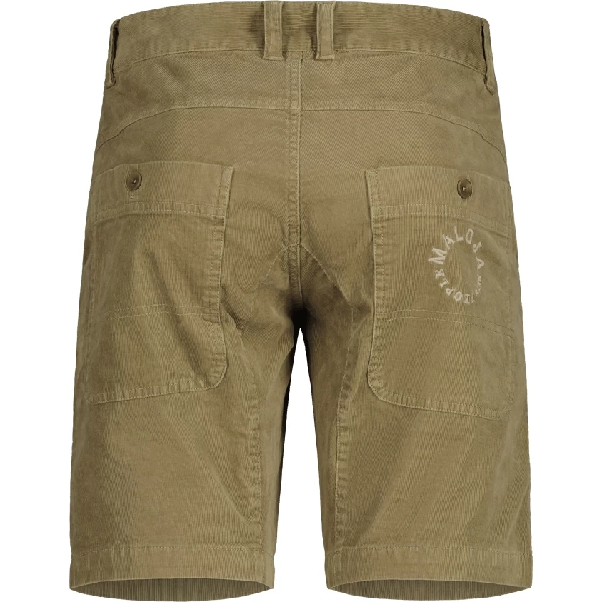 Maloja MehlpilzM. Bio-Baumwoll Kord-Stretch-Shorts - Oak 8675 2 Maloja MehlpilzM. Bio-Baumwoll Kord-Stretch-Shorts - Oak 8675 – Bild 2
