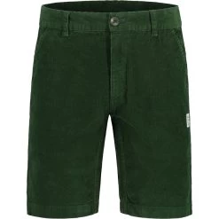 Maloja MehlpilzM. Bio-Baumwoll Kord-Stretch-Shorts - Fir 8673