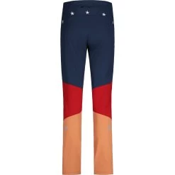 Maloja NaninaM. Nordic Hybrid Softshell Damenhose - Regulär - Midnight Multi 8618
