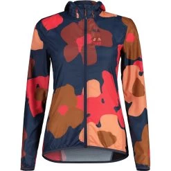 Maloja NelkenwurzM. Damen Trail Running Jacke - Midnight Primrose 8745