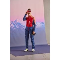 Maloja NaninaM. Nordic Hybrid Softshell Damenhose - Regulär - Moss Multi 0562 -Maloja maloja nesham 1306183 6