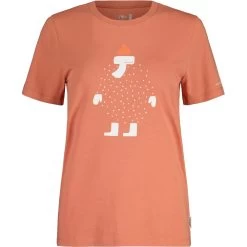 Maloja NomiM. Organic Cotton Damen T-Shirt - Rosewood 8583