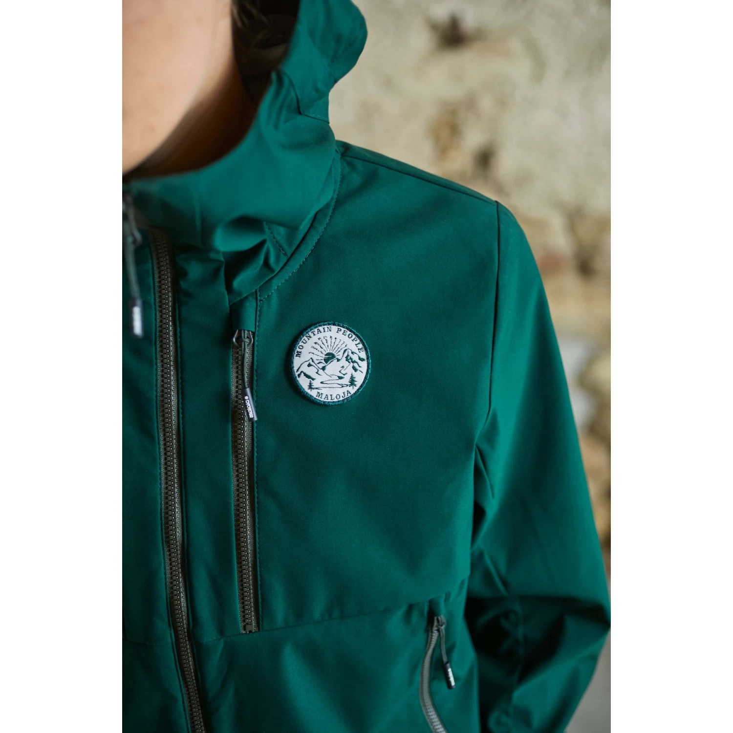 Maloja OvaroM. Damen Alpine Softshell Jacke - Midnight Multi 8618 6 Maloja OvaroM. Damen Alpine Softshell Jacke - Midnight Multi 8618 – Bild 6