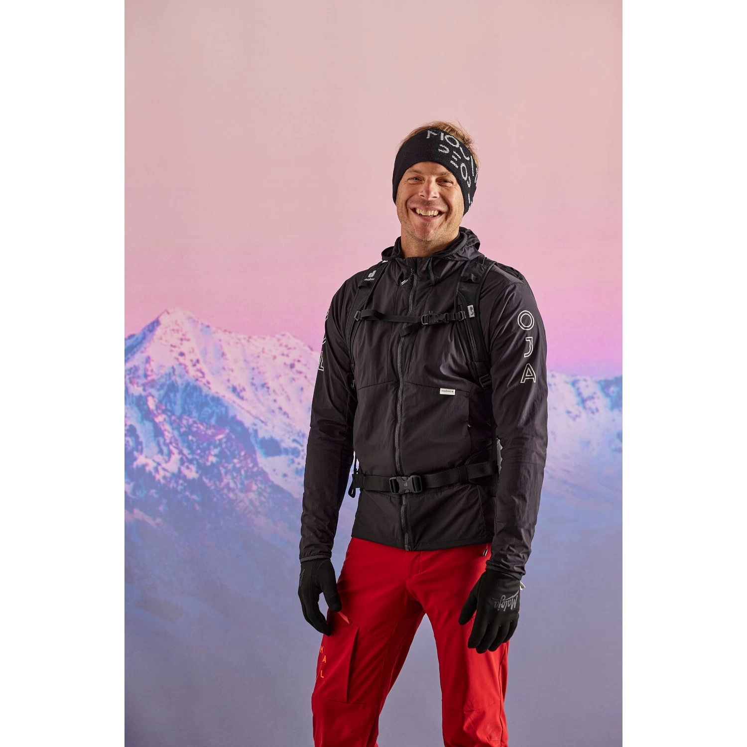 Maloja ParsM. Ski Touring Hybrid Jacke - Midnight Multi 8618 3 Maloja ParsM. Ski Touring Hybrid Jacke - Midnight Multi 8618 – Bild 3