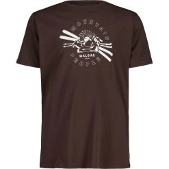 Maloja PatteriolM. Organic Baumwoll T-Shirt - Chocolate 8775