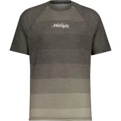 Maloja PecolM. Baselayer-Shirt - Moonless Stripe 8248