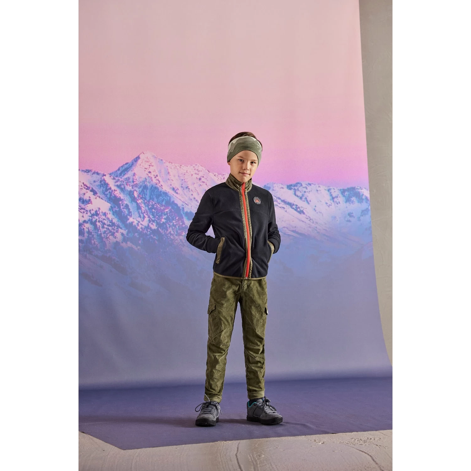 Maloja RevoU. Mountain Kinder Fleecejacke - Moonless 0817 3 Maloja RevoU. Mountain Kinder Fleecejacke - Moonless 0817 – Bild 3