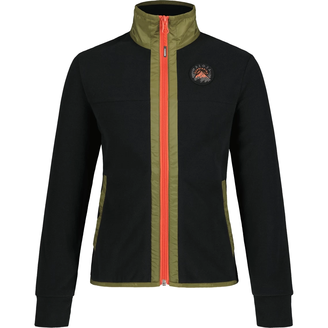Maloja RevoU. Mountain Kinder Fleecejacke - Moonless 0817 1 Maloja RevoU. Mountain Kinder Fleecejacke - Moonless 0817