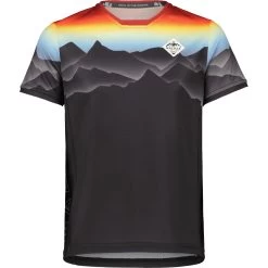 Maloja RitterspornB. Trail Kinder T-Shirt - Moonless Multi 0821