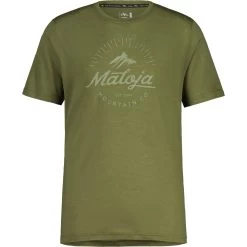 Maloja RoccaM. T-Shirt - Moss 0560