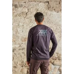 Maloja RotsteinM. Organic Cotton Langarmshirt - Grey Melange 0114 -Maloja maloja rotsteinm 1532784 1