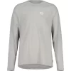 Maloja RotsteinM. Organic Cotton Langarmshirt - Grey Melange 0114